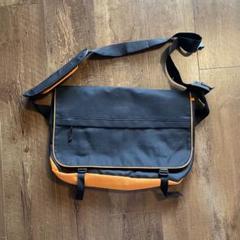 y2k 00s shoulder bag men's black/orange - メルカリ