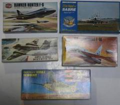希少　エアーフィックス・ハセガワ・レベル製　航空機5機　プラキット　１／７２ 希少 エアーフィックス・ハセガワ・レベル製 航空機5機