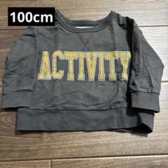 100cm 男の子 トレーナー 保育園着 しまむら バースデイ 男女兼用