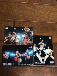 THE ALFEE アルフィー 昔のトレカ3枚
