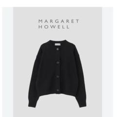 美品✨️マーガレットハウエル リネンシルクローゲージ V ネックカーディガン MARGARET HOWELL - Margaret Howell Vカーディガン リネン