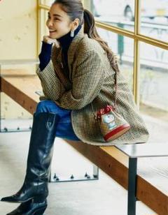 CELINE ヴェルヌイユ ツイード カシミア ジャケット 361211150_2.jpg