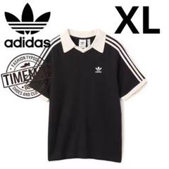 アディダス ワッフル ポロシャツ 国内正規品 2XL サイズ ブラック adidas WAFFLE SHORT SLEEVE POLO ブラック（アディダス