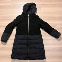 ヘルノ ダウンコート　42 極美品【大きいサイズ42】ヘルノ HERNO フード付ボトルネック