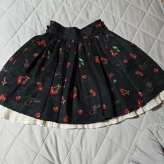 アンクルージュ いちご&チェリー スカート