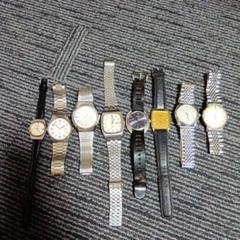 8本の時計セット Seiko Spirit まとめ売り　ジャンク