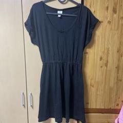 H&M ブラック 半袖ミニワンピース S