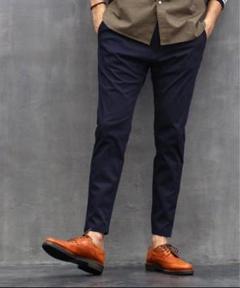 Duffer ワンダーシェイプ テーパード　 スキニーパンツ　ネイビー　紺　S