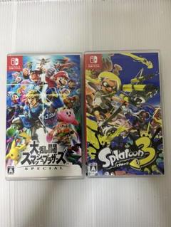 スウィッチソフト　大乱闘スマッシュブラザーズスペシャル&スプラトゥーン3 セット