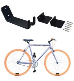 自転車 ディスプレイスタンド ガレージ 収納 ラック フック 縦 壁掛け 縦置きスタンドl字型の中古 未使用品を探そう メルカリ