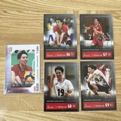 高橋和幸選手　生写真、レギュラーカード4枚セット