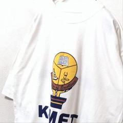 K-MET デカロゴ Tシャツ ホワイト 白 古着