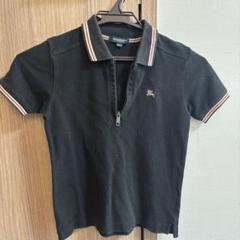 BURBERRY ブラック ポロシャツ 120A