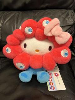 大阪関西万博限定 ミャクミャクなりきりぬいぐるみ ハローキティ 完売 Mサイズ