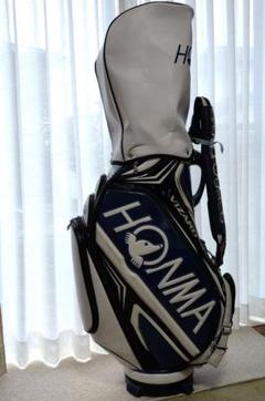 SHO様の HONMA WIZARD キャディバッグ ホワイト・ネイビー SHO様の HONMA WIZARD キャディバッグ ホワイト・ネイビー