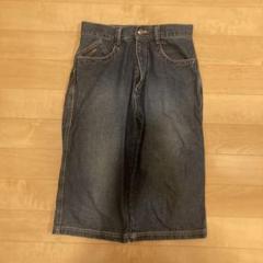 90s FREAKY ペインターデニム　ハーフパンツ　膝下　光沢　ヒップホップ 90s FREAKY ペインターデニムハーフパンツ膝下光沢ヒップホップ