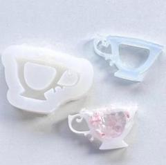 #0101シリコンモールド　コーヒーカップ　シェイカー　キーホルダー　レジン