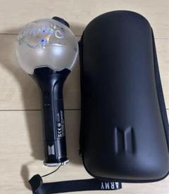 BTS ペンライト2本セット + ケース j-hope ミント スワロ デコ