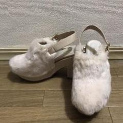 スナイデル エコファーサンダル サボサンダル 23.5cm