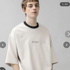CULLNI クルニ 2021ss 半袖プルオーバー Tシャツ ベージュ 完売品 CULLNI クルニ 2021ss 半袖プルオーバー Tシャツ ベージュ 完売品