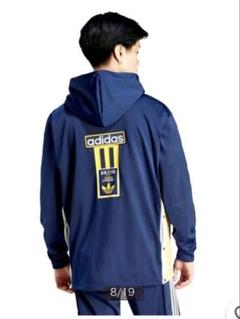 アディブレイク　アディダス　ウィンドジャケット　トラックジャケット　ジャージ　L 80s adidas トラックジャケット - 古着屋グレープフルーツ