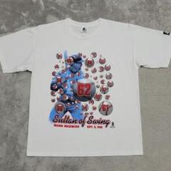 マーク・マグワイア　Tシャツ　マジェスティック　M   ホームラン王記念 古着通販 L☆古着 マジェスティック 半袖 ビンテージ Tシャツ