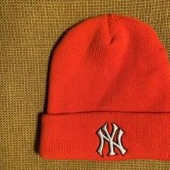 【激レア】90s New York Yankees Logo Beanie