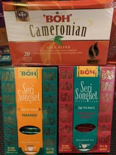 3種セット BOH マレーシア産 紅茶 ティーバッグ 茶葉