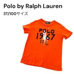 ポロ ラルフローレン キッズ 男の子 Tシャツ 100cm オレンジ