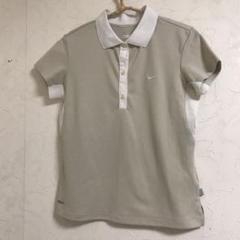 ポロシャツ レディース S ベージュ DRY