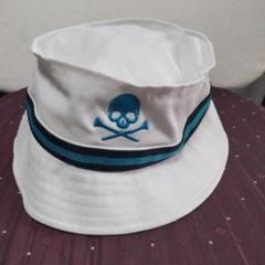 未使用 新品 G/FORE ホワイト バケットハット スカル刺繍