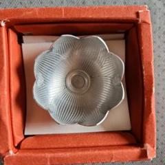 能作　お香立て　水に浮く蓮の花びら