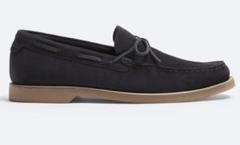 【特価】【新品】ZARA レザーオペラシューズ 40(26.0cm) 黒