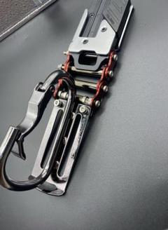 RED×BLACK ニックス風タジマメタルセフ　カナビラ　シノ差し Amazon.co.jp: ニックス マッキーホルダー+ニックス風チェーン+