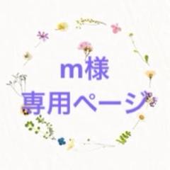 ♪M様♪専用ページ m様専用ページ - メルカリ