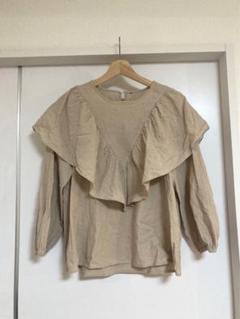 ZARA フリルブラウス　ガーリー　イザベルマラン風のサムネイル