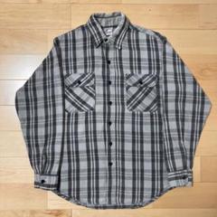 80's Prentiss USA製 ヘビーネルシャツ 希少 イエロー ブラック 80´s Prentiss USA製 ヘビーネルシャツ 希少 イエロー ブラック