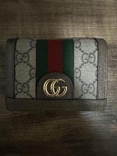 Gucci オフィディアGG ミニウォレット 良品✨GUCCI グッチ オフィディア GG 二つ折り財布 コンパクト