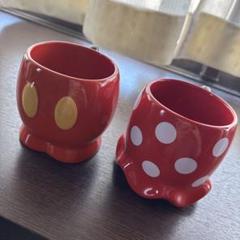Disney土産　ペア　マグカップ　ミッキー　ミニー