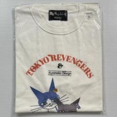 RE:SHAZAM 黒ねこ意匠 〚東京リベンジャーズ〛Tシャツ XL