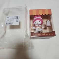 サンリオ　喫茶サンリオ　マイメロディ　ソフビマスコットホルダー