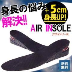シークレットインソール 靴 ヒール スニーカー 中敷き 身長UP 脚長効果