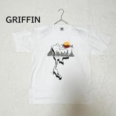 【GRIFFIN】タイ地図・ランドマークプリント Tシャツ コットン100％