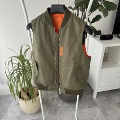 美品】ミスタージェントルマン LONG MA-1 VEST ロング XL