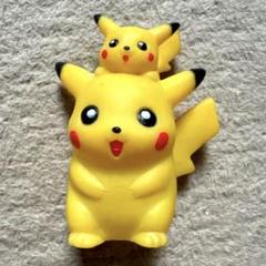 【超希少】ポケットモンスター ピカチュウ 親子 指人形 1990年代 当時物