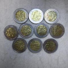 インドネシア　１０００ルピア硬貨　ヤシの木　１００枚セット 2025年最新】インドネシア 1000ルピアの人気アイテム - メルカリ