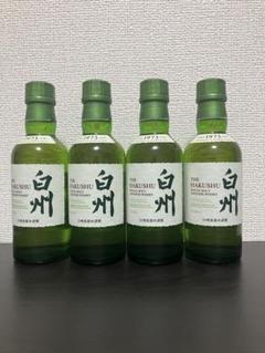 白州　180ml 5本セット　未開封 Yahoo!オークション -「白州180ml」の落札相場・落札価格