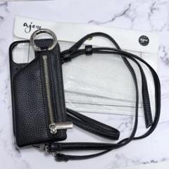 iPhone13mini / black 【ひも付き】 (完売) - ajew
