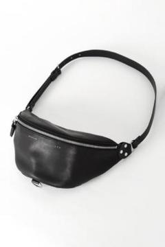 【美品】　LAD MUSICIA レザー ボディバッグ　ブラック m84016983213_1.jpg?1724594510