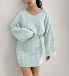 GYDA ニットセットアップ MINT